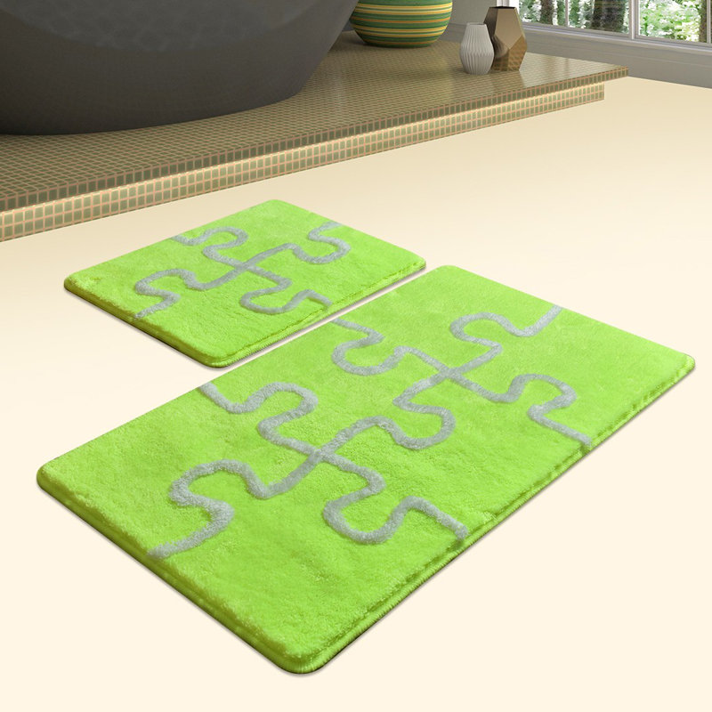 Isabelle & Max 2-tlg. Badematten-Set Myra | Wayfair.de